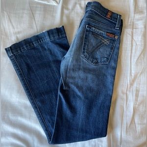 7 for all mankind bootcut jeans